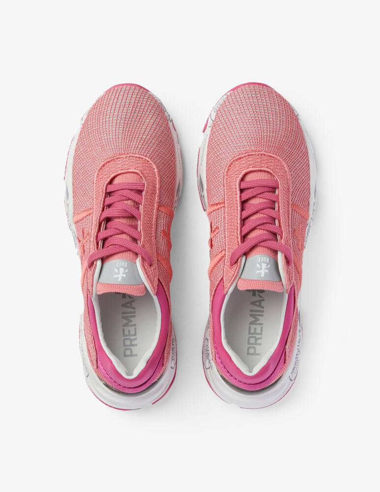 rinascente Premiata Buff net sneakers - Pink