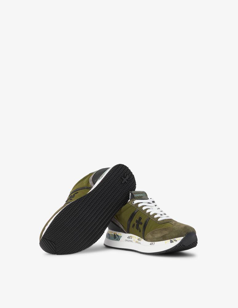 rinascente Premiata Sneakers retro in croco Conny - Verde