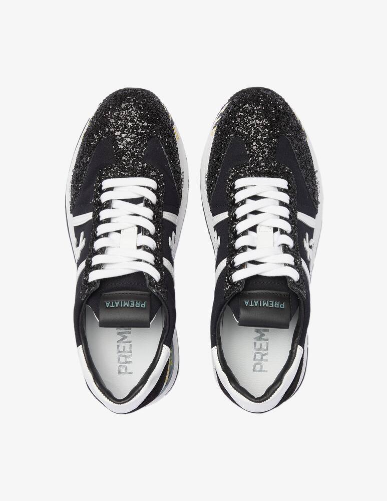 rinascente Premiata Sneakers glitterato Conny - Nero