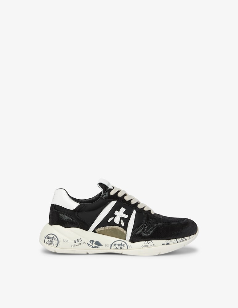 Premiata Sneakers in pelle Layla - Nero - immagine 1 Premiata Sneakers in pelle Layla - Nero - immagine 1