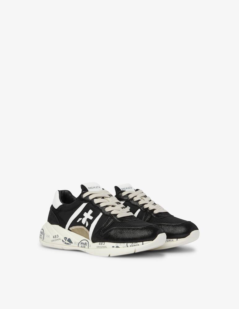 Premiata Sneakers in pelle Layla - Nero - immagine 2 Premiata Sneakers in pelle Layla - Nero - immagine 2