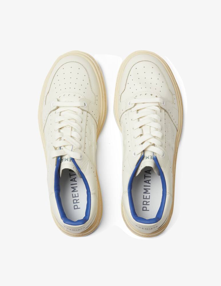 Premiata Sneakers quinn low basket sizey - Bianco - immagine 3 Premiata Sneakers quinn low basket sizey - Bianco - immagine 3