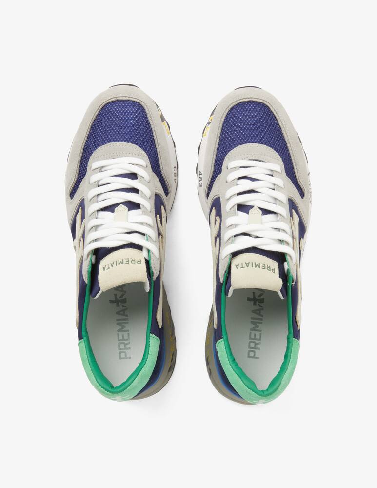 rinascente Premiata Nylon and suede mick shoes 