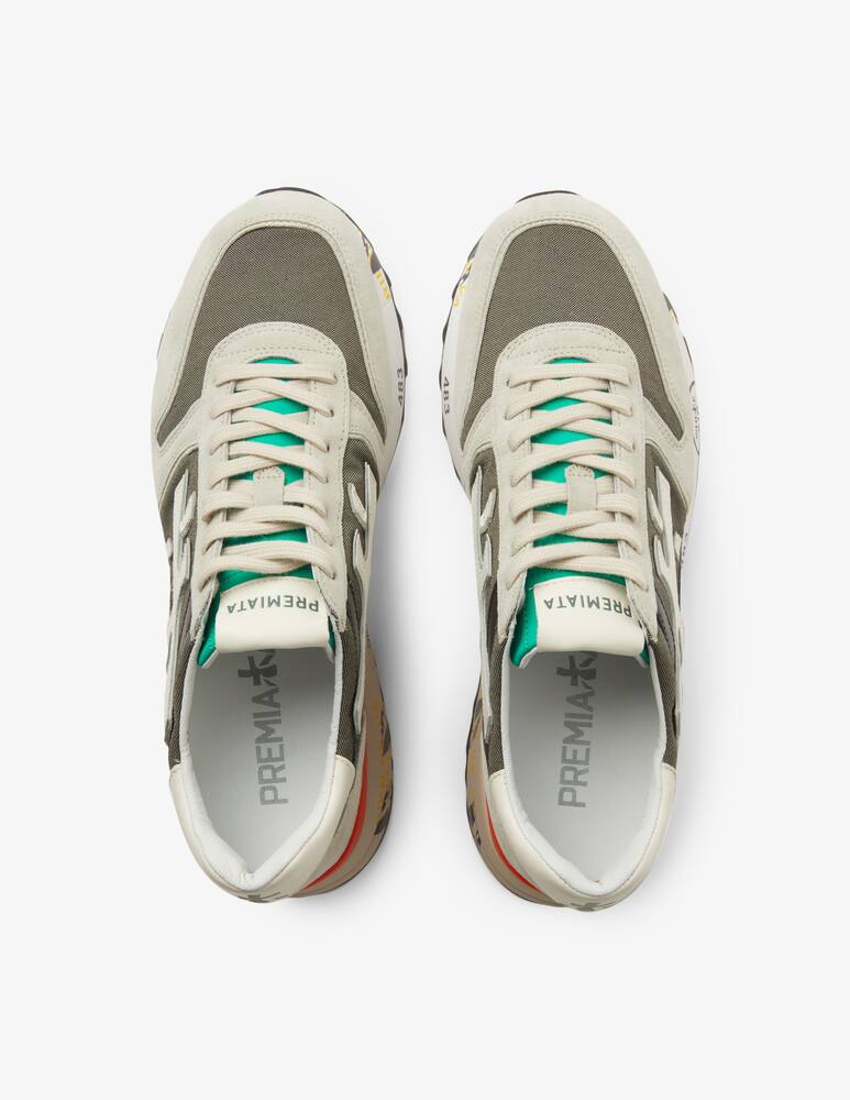 rinascente Premiata Nylon and suede mick shoes 