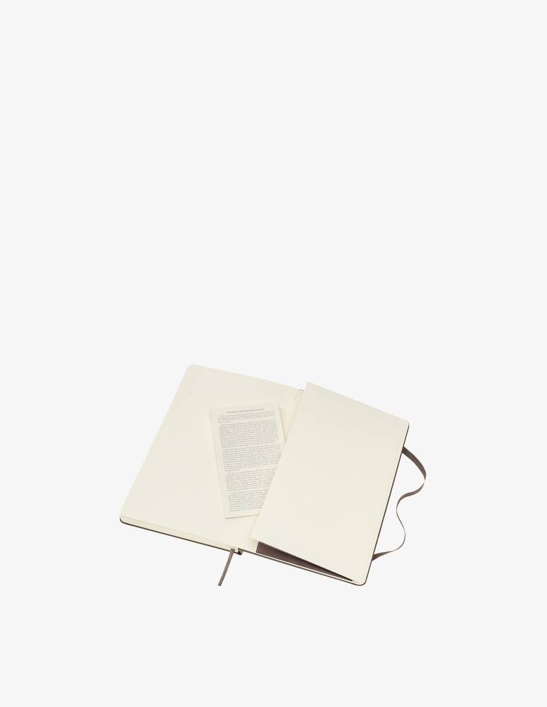 rinascente Moleskine Notebook Lg Pla Hard - Brown