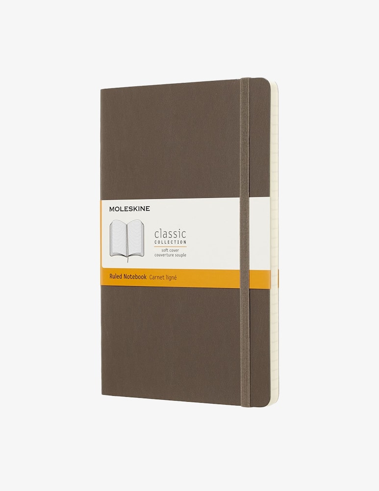 rinascente Moleskine Taccuino  L A Righe Copertina Morbida - Marrone