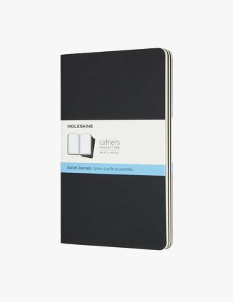 Moleskine Quaderni Cahier A Griglia Puntinata L Nero - immagine 1