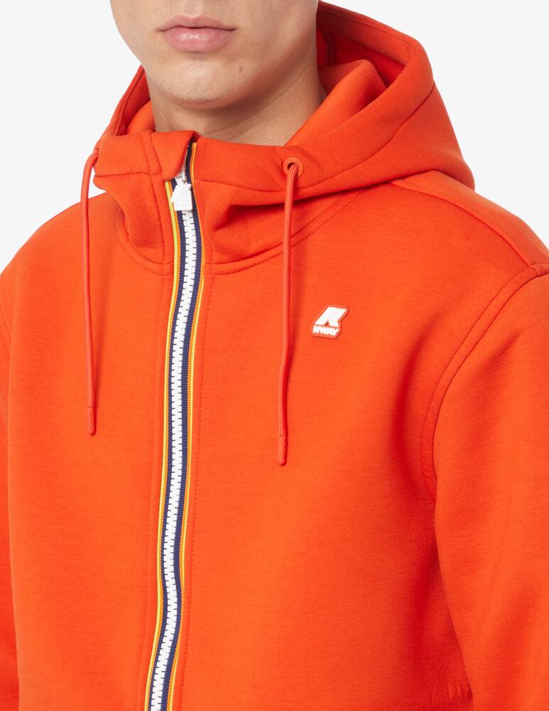 rinascente K-Way Felpa con cappuccio con cerniera spacer rainer