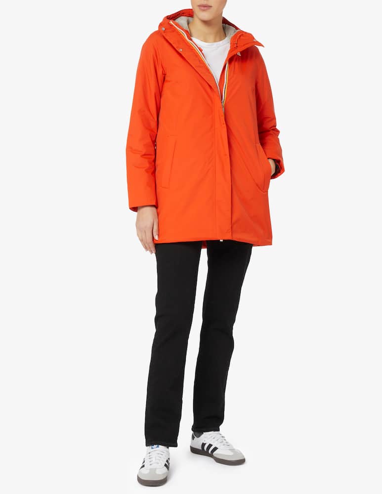 rinascente K-Way Giacca midi Sophie marmotta