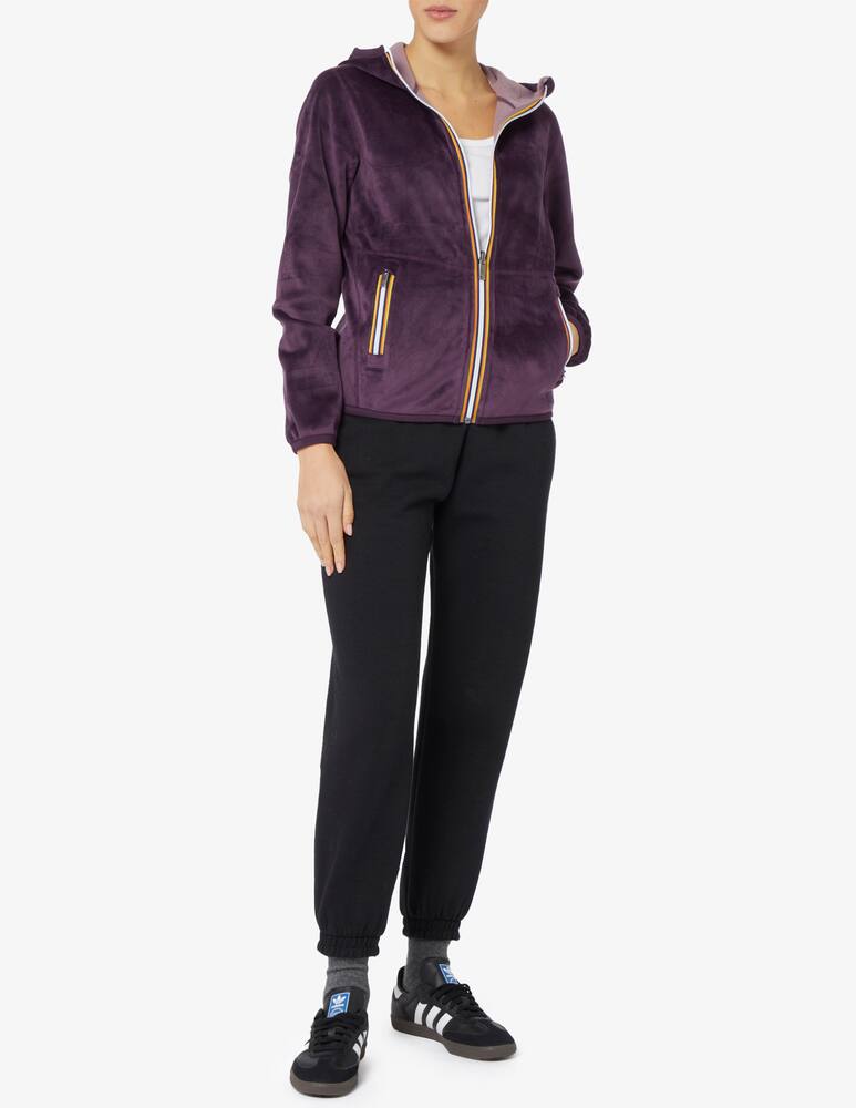 rinascente K-Way Giaccone doppio polare in velluto Lily