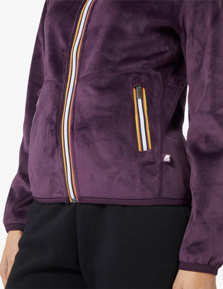 rinascente K-Way Giaccone doppio polare in velluto Lily