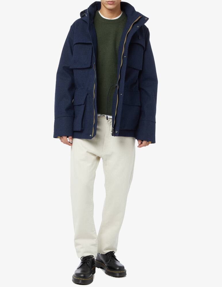 rinascente K-Way Erhal wool jacket