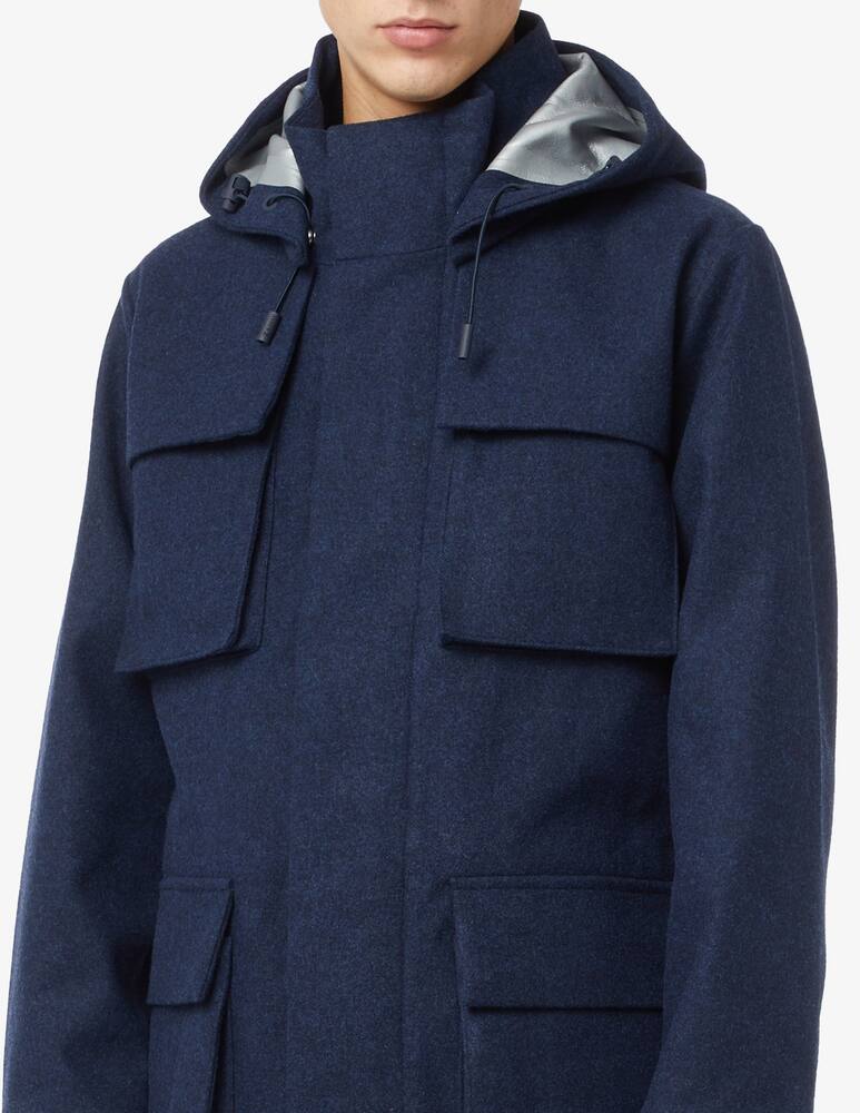 rinascente K-Way Erhal wool jacket