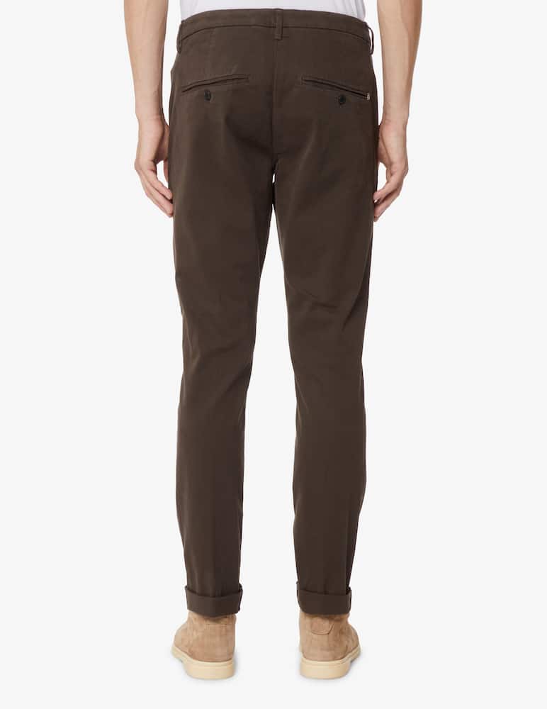 rinascente Dondup Gabardine gaubert pant - Brown