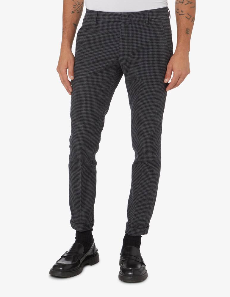 rinascente Dondup Pattern gaubert pant - Black