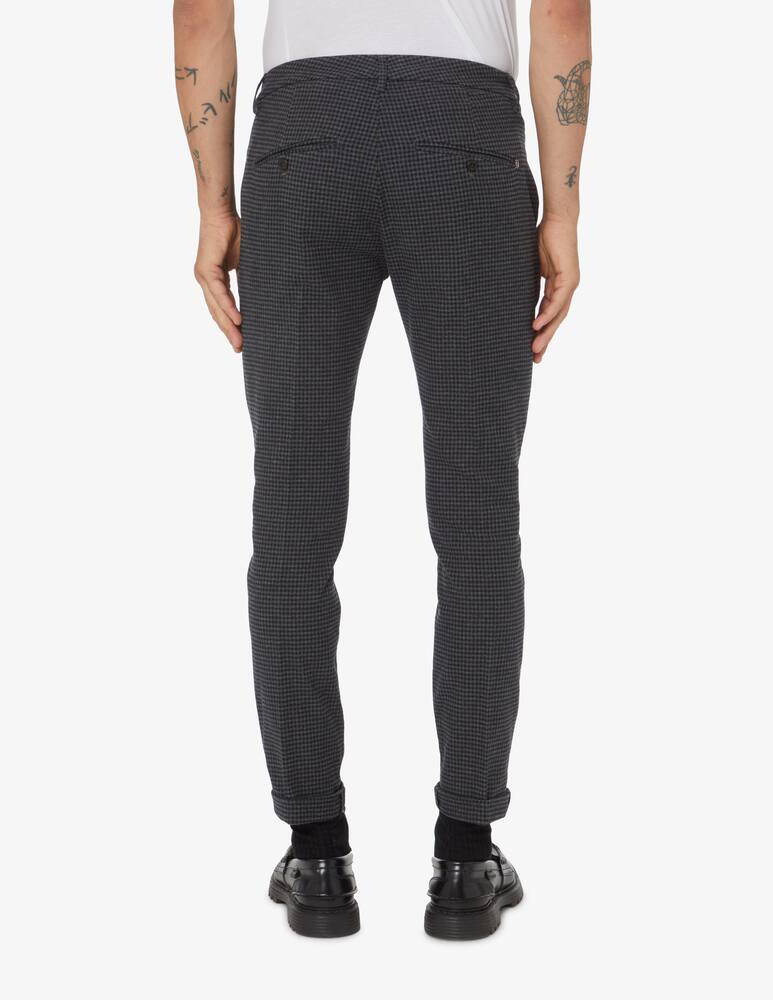 rinascente Dondup Pattern gaubert pant - Black