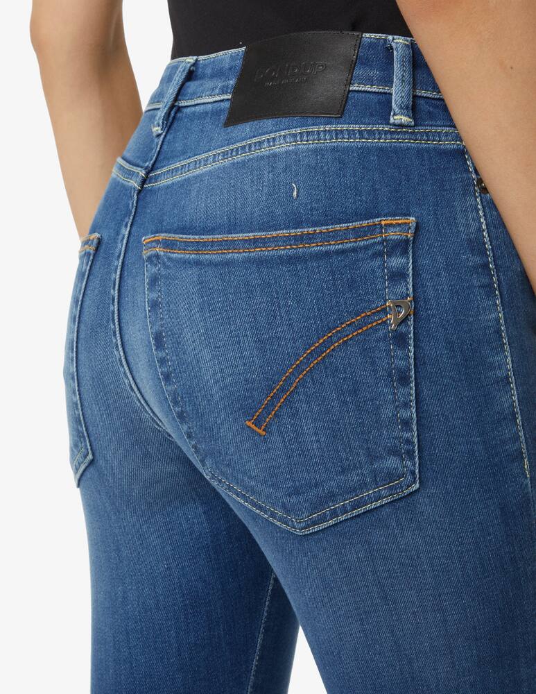 rinascente Dondup Iris cotton trousers - Blue