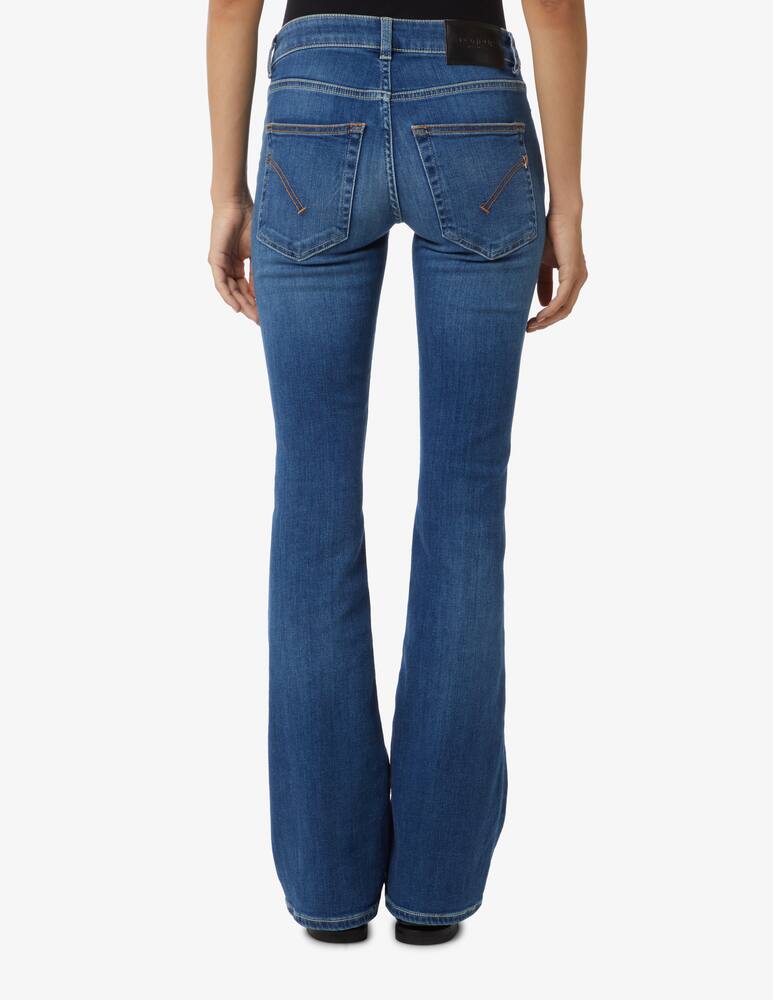 rinascente Dondup Pantalone in cotone Lola - Blu