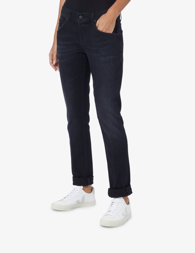 rinascente Dondup Jeans ritchie  - Nero