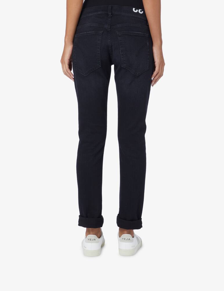 rinascente Dondup Jeans ritchie  - Nero