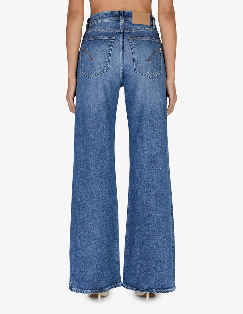 Dondup Jeans wide leg Telaferma - immagine 2 Dondup Jeans wide leg Telaferma - immagine 2