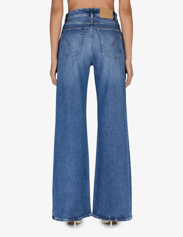 rinascente Dondup Wide leg denim trousers