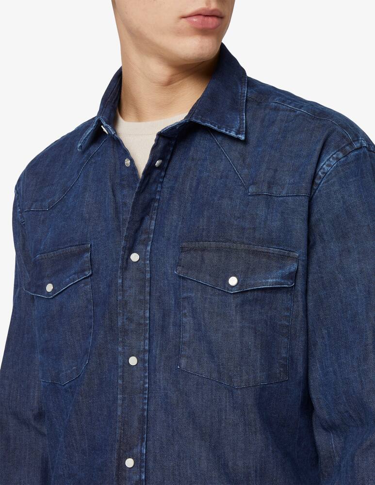 rinascente Dondup Camicia western denim