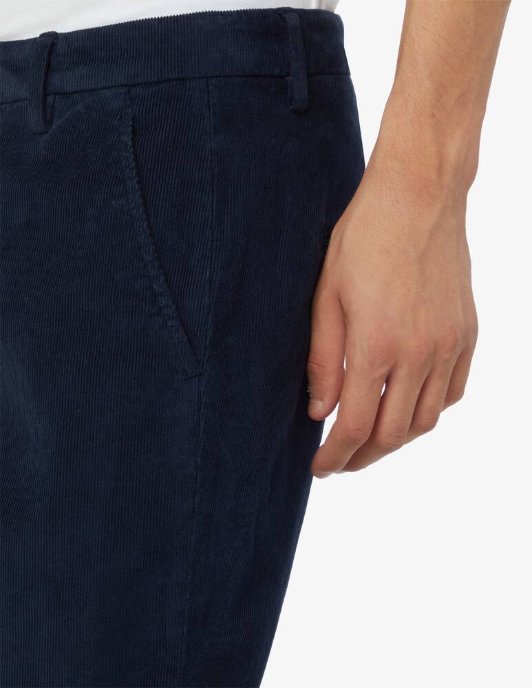 rinascente Dondup Ribbed velvet gaubert trousers