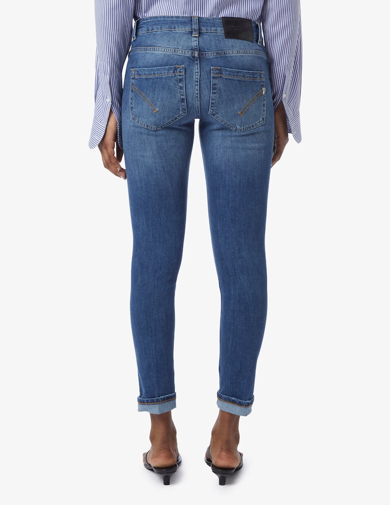 Dondup Jeans skinny a vita regolare Monroe - immagine 3 Dondup Jeans skinny a vita regolare Monroe - immagine 3