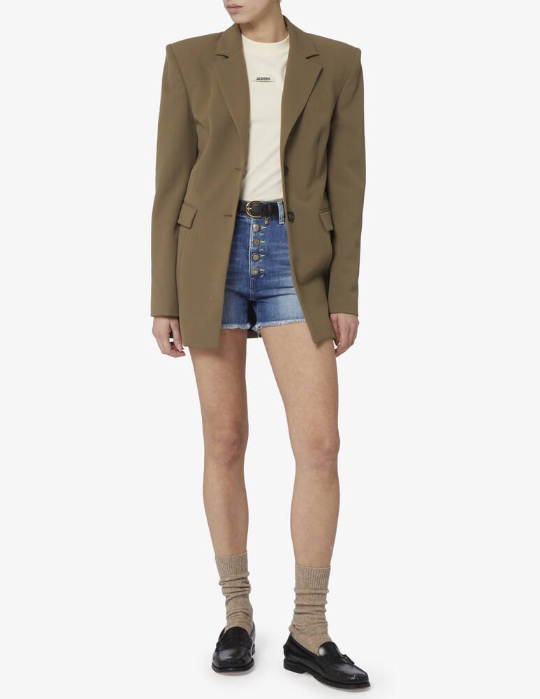 Dondup Stella shorts with jewel buttons - picture 2 Dondup Stella shorts with jewel buttons - picture 2