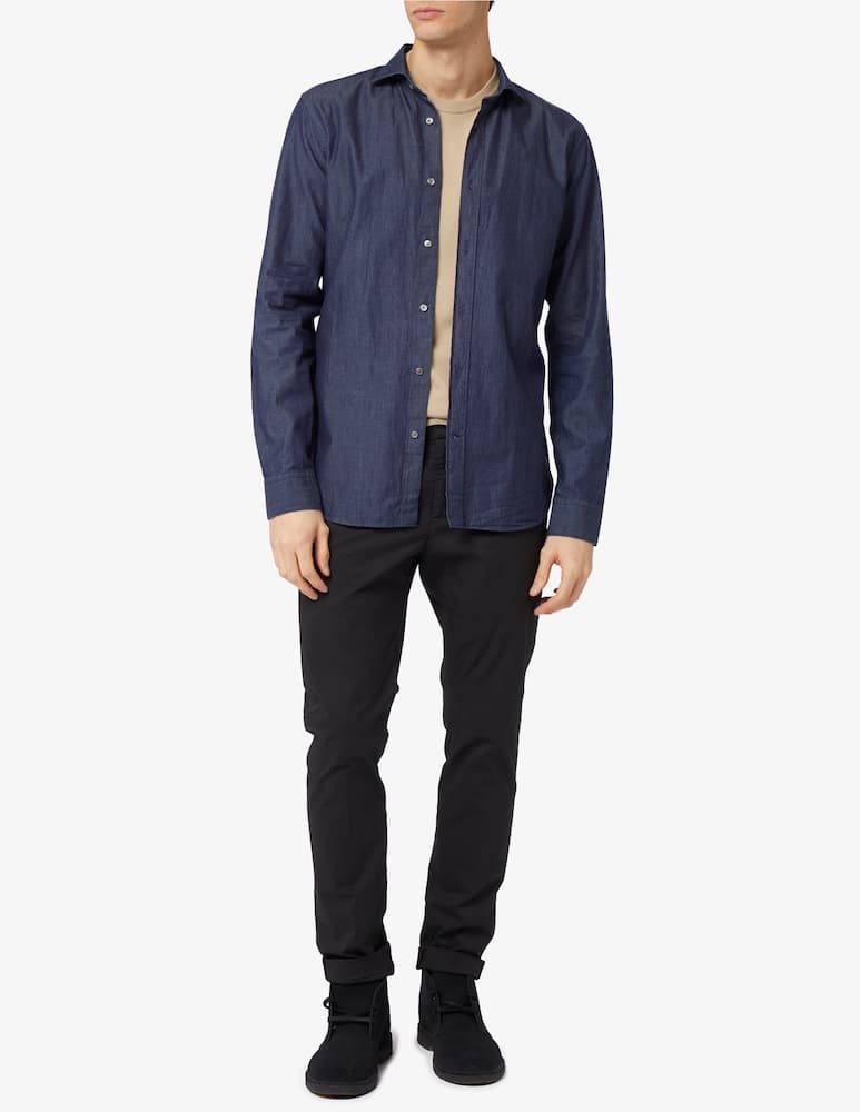 rinascente Dondup Gaubert chino gabardina basico trousers