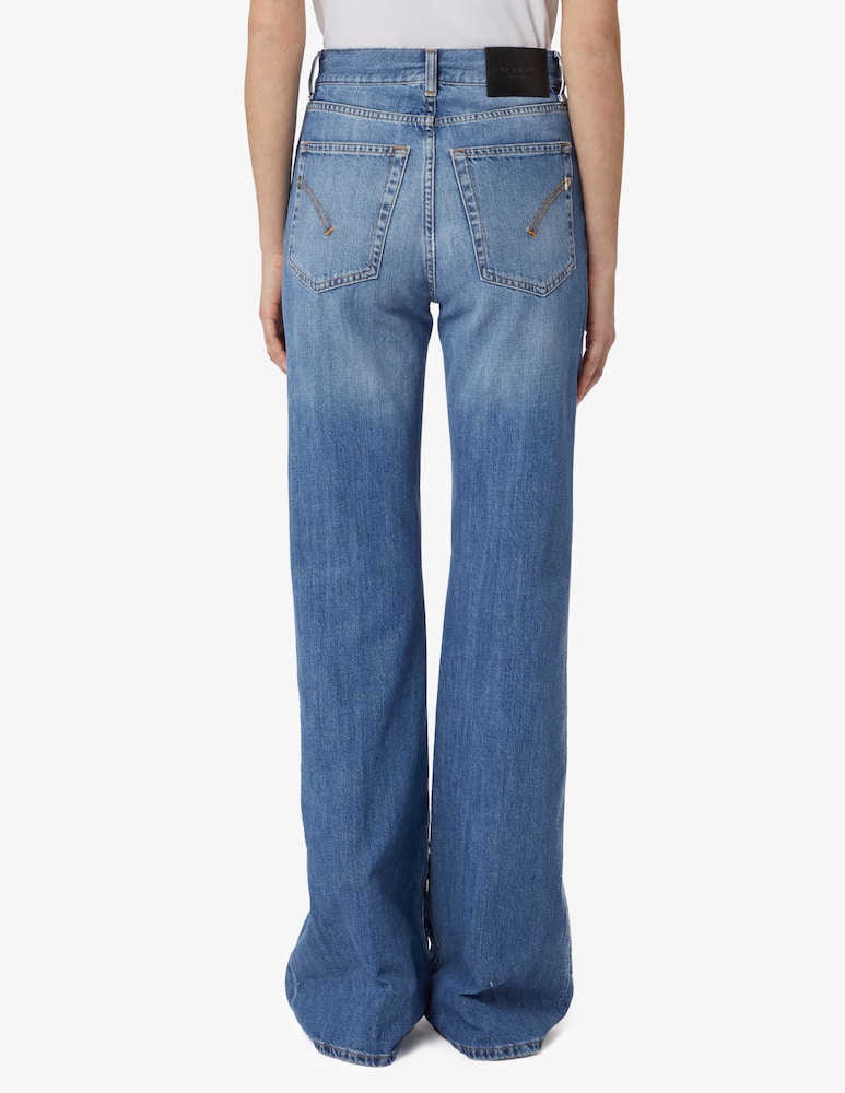 rinascente Dondup Amber wide leg trousers