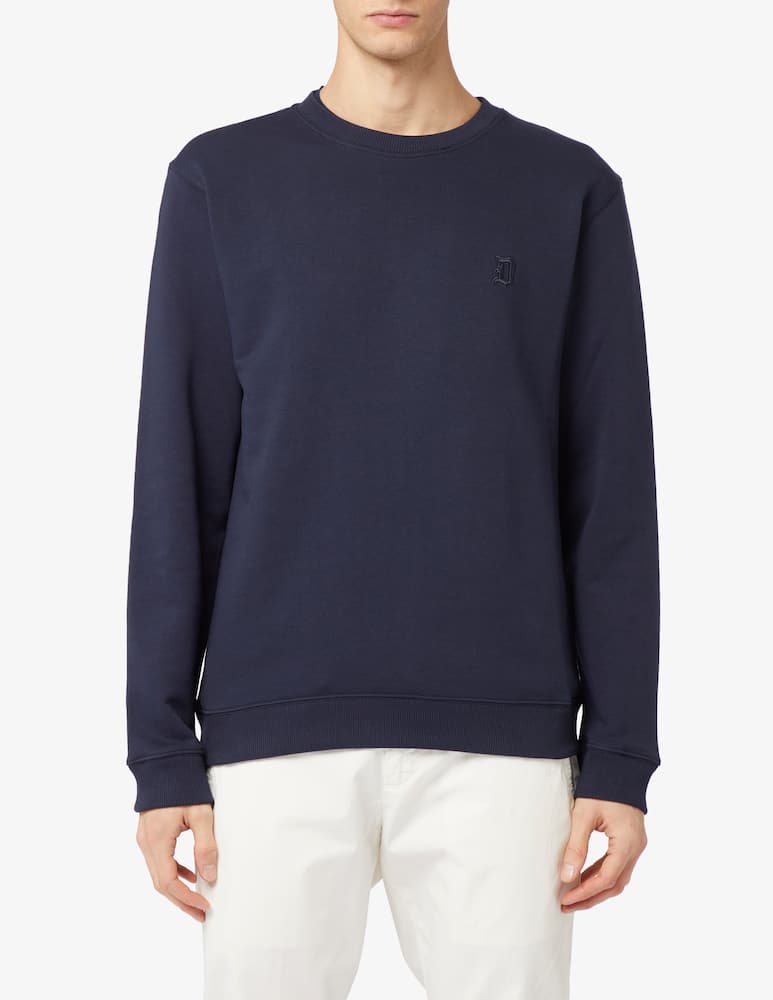 Dondup Felpa girocollo logo ricamato - immagine 1 Dondup Felpa girocollo logo ricamato - immagine 1
