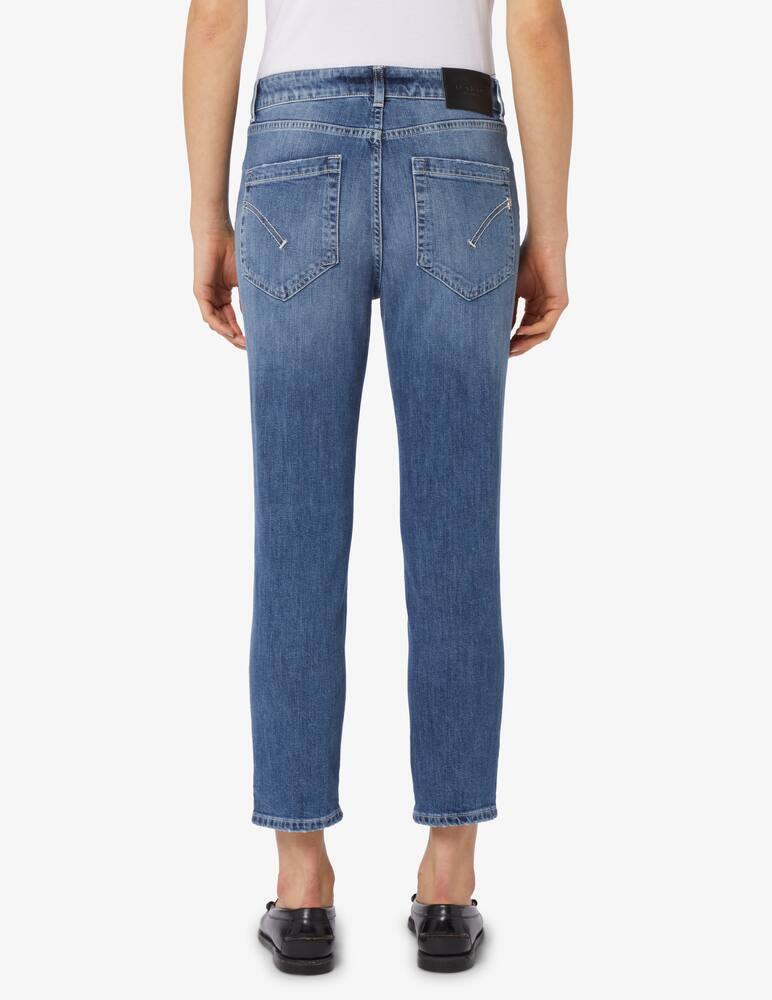 rinascente Dondup Pantalone Koons gioiello mid blu