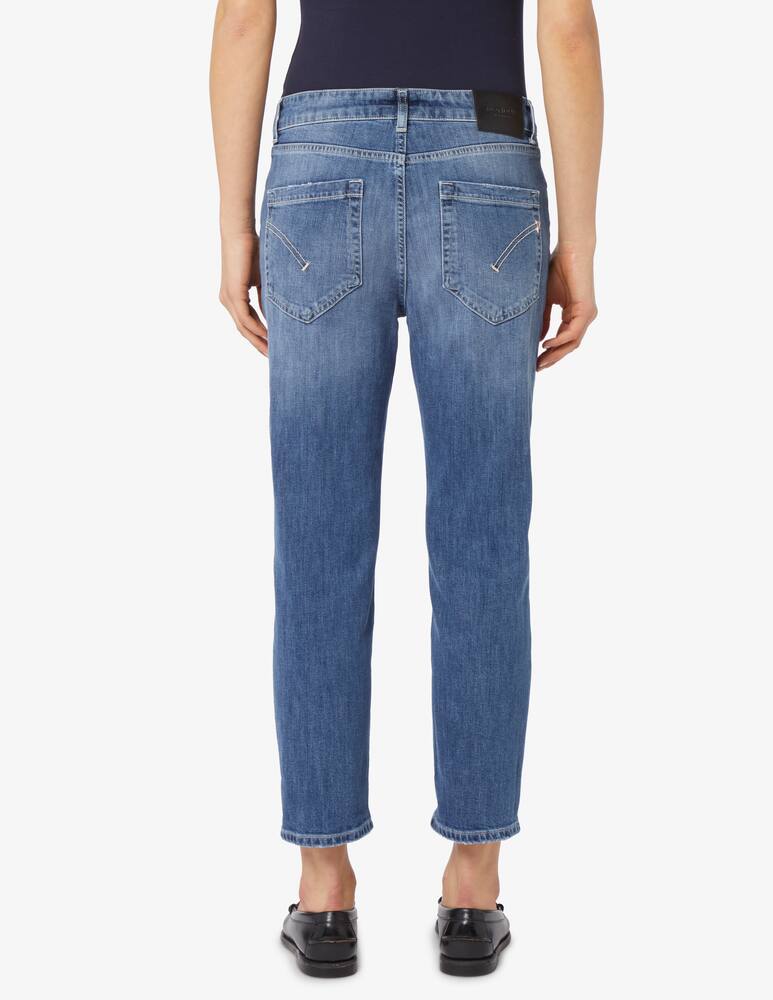 rinascente Dondup Pantalone Koons gioiello mid blu