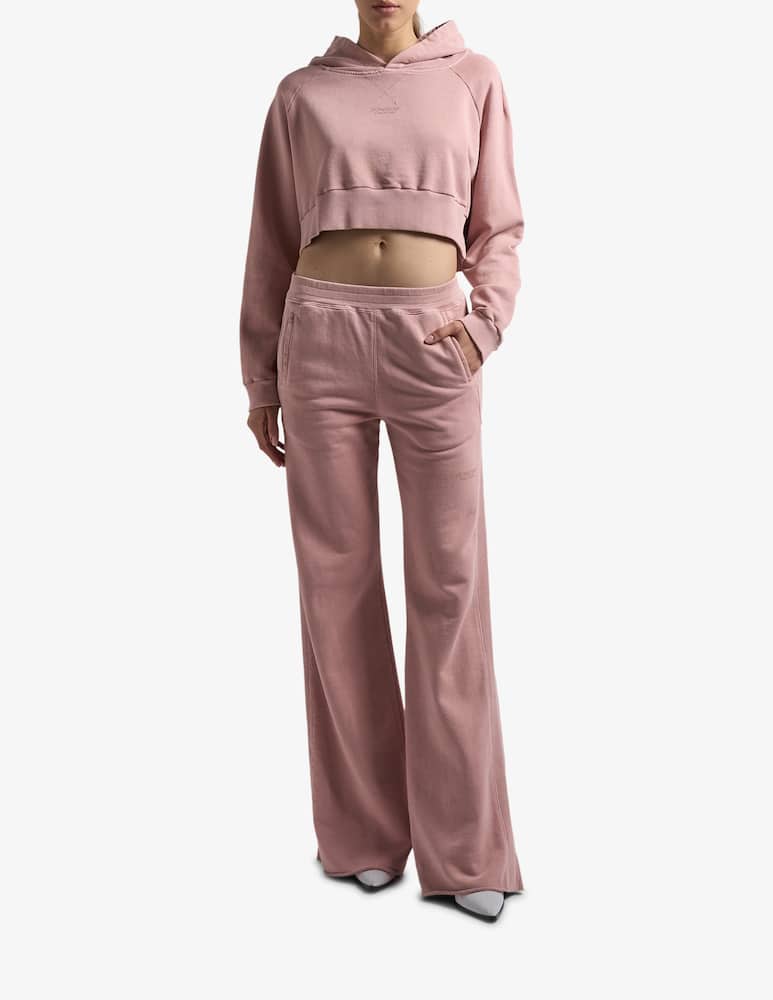 rinascente Dondup Cropped logo hoodie