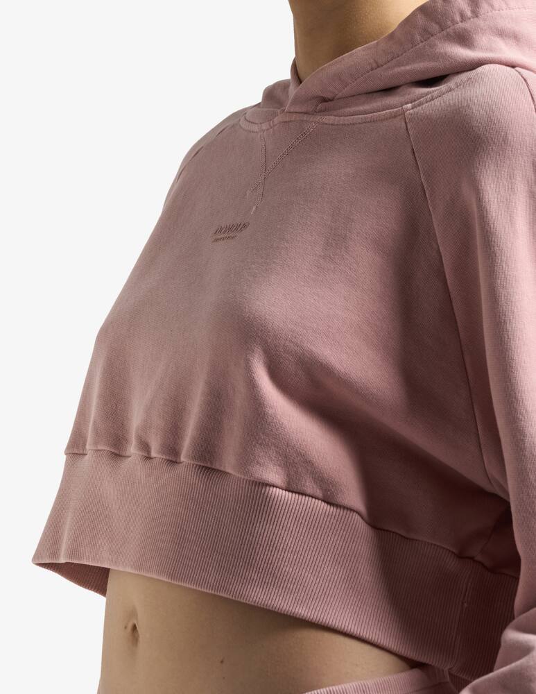 rinascente Dondup Cropped logo hoodie