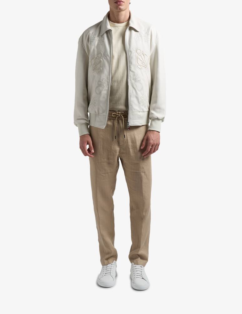 rinascente Dondup Linen drawstring trousers