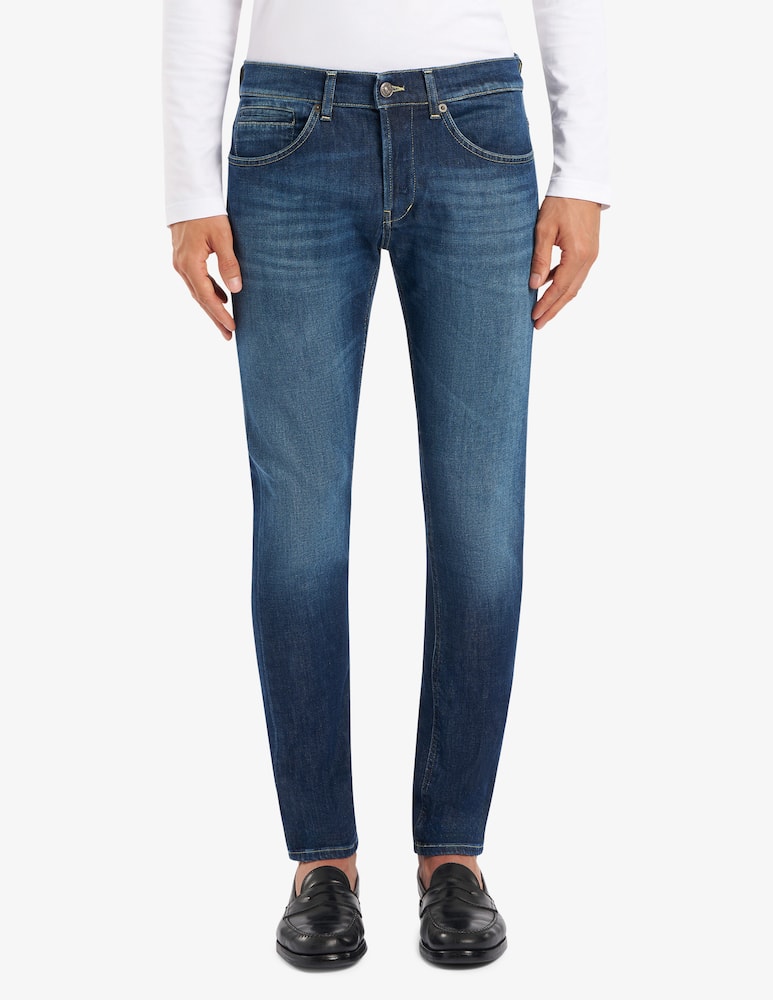 Dondup jeans george micro rotture slavato - immagine 1 Dondup jeans george micro rotture slavato - immagine 1