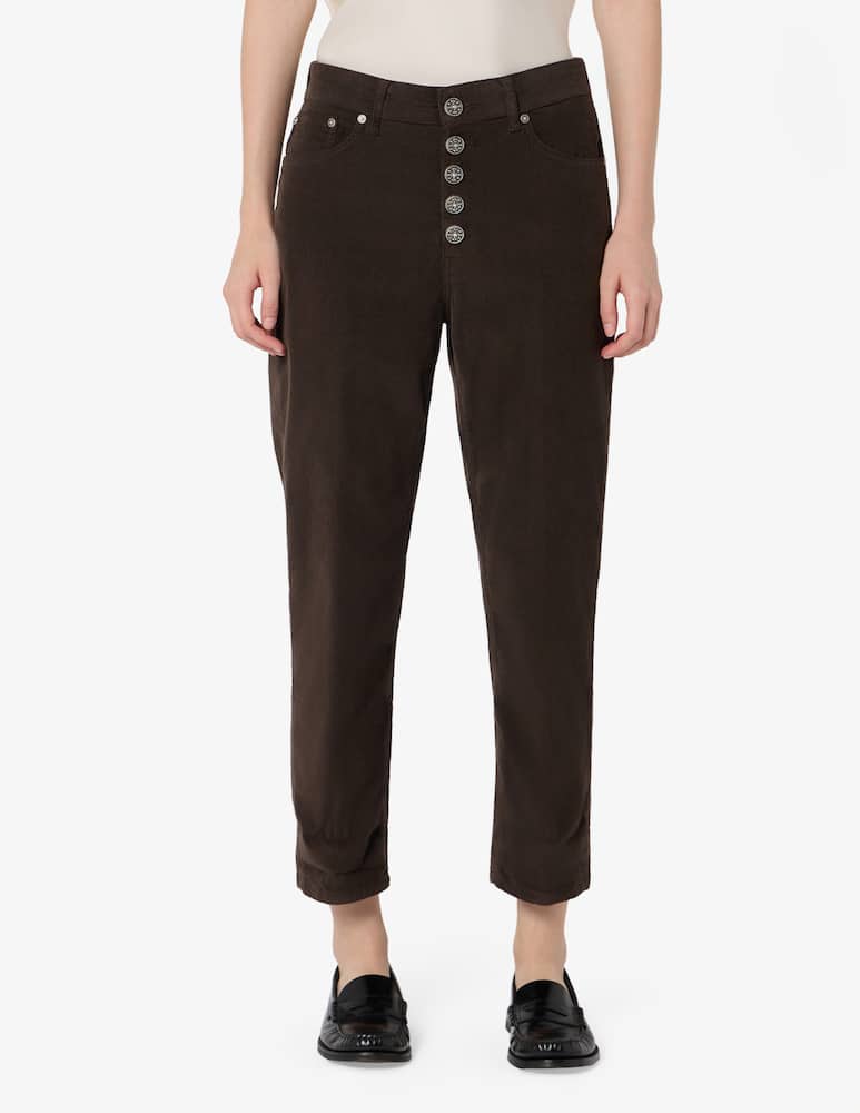 Dondup Pantaloni in velluto Koons - immagine 1 Dondup Pantaloni in velluto Koons - immagine 1