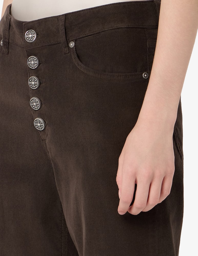 Dondup Pantaloni in velluto Koons - immagine 4 Dondup Pantaloni in velluto Koons - immagine 4
