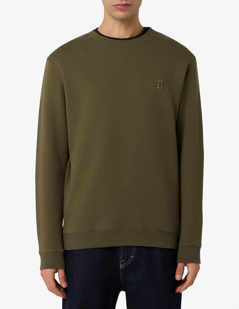Dondup Logo embroidery sweatshirt - picture 1 Dondup Logo embroidery sweatshirt - picture 1