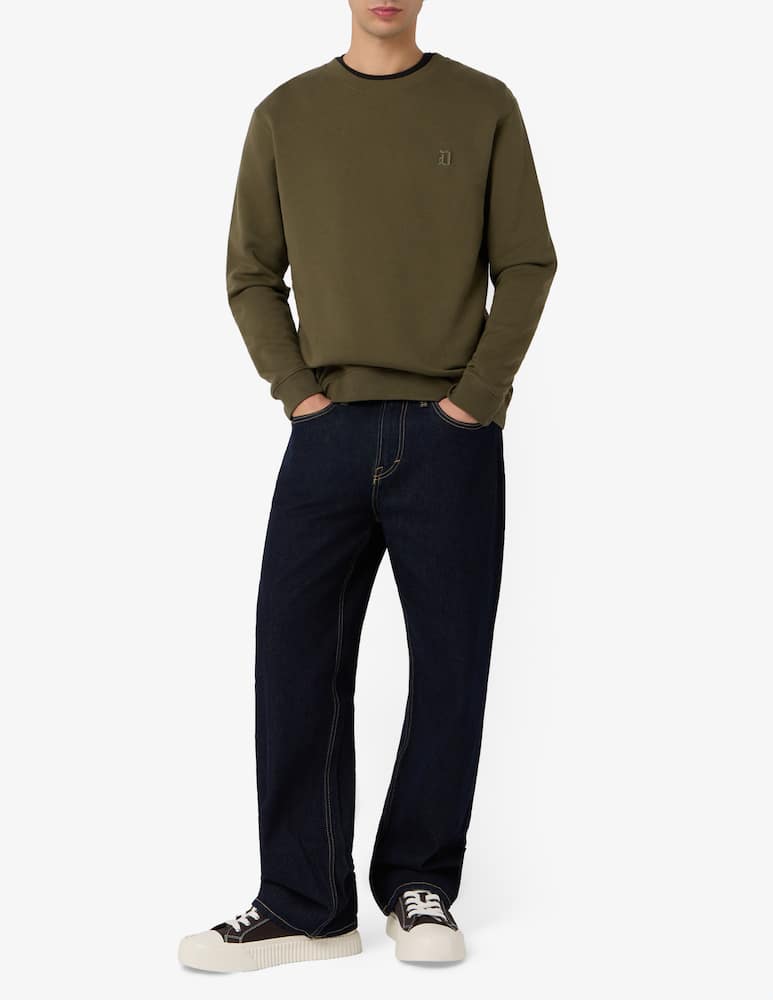 Dondup Logo embroidery sweatshirt - picture 2 Dondup Logo embroidery sweatshirt - picture 2
