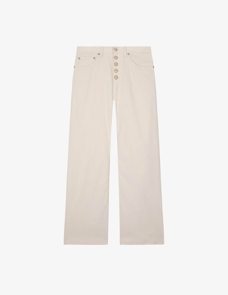 rinascente Dondup Jacklyn buttoned trousers