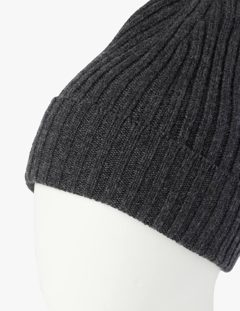 rinascente Piacenza Cashmere Ribbed hat