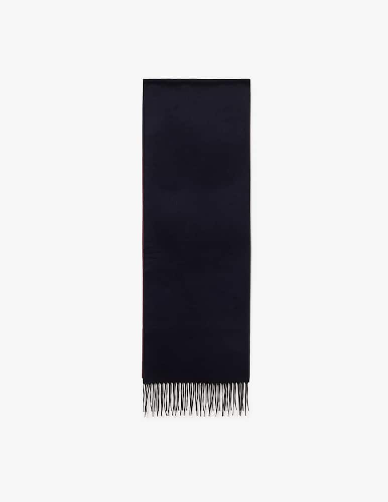 rinascente Piacenza Cashmere Fringe wool scarf