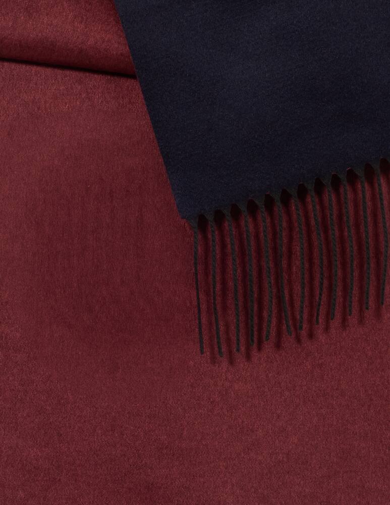 rinascente Piacenza Cashmere Fringe wool scarf
