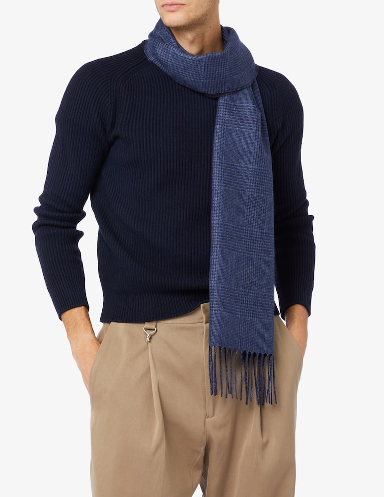 rinascente Piacenza Cashmere Dallas check scarf