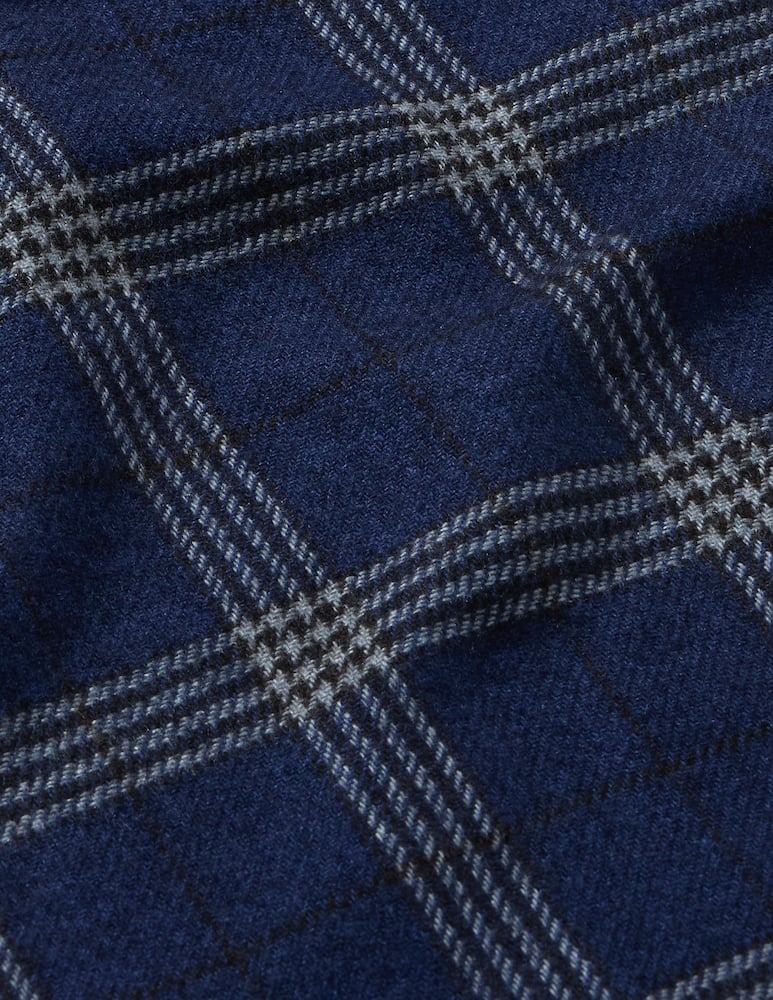 rinascente Piacenza Cashmere Baltazar check scarf