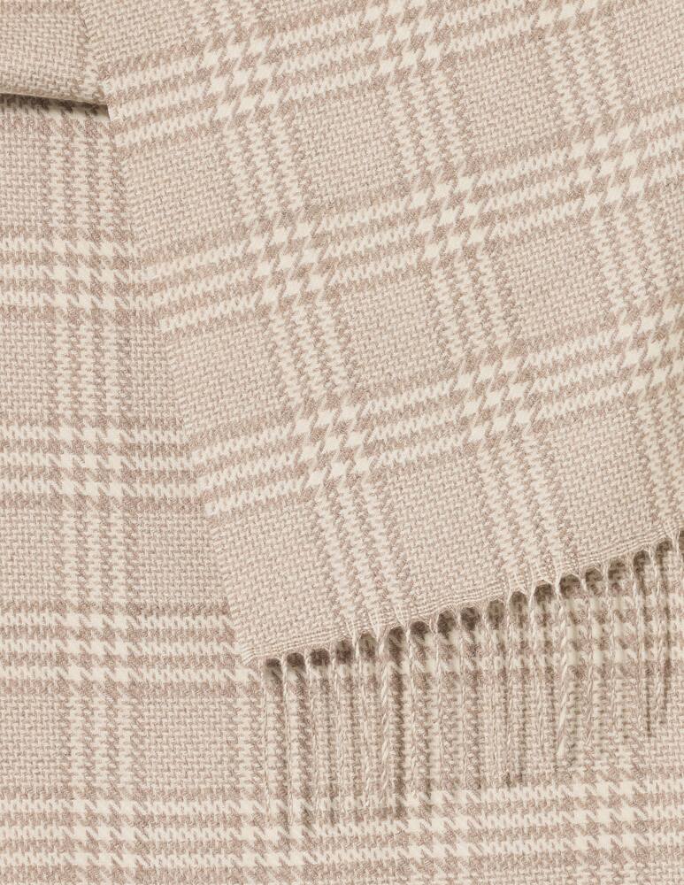 rinascente Piacenza Cashmere Check pattern scarf